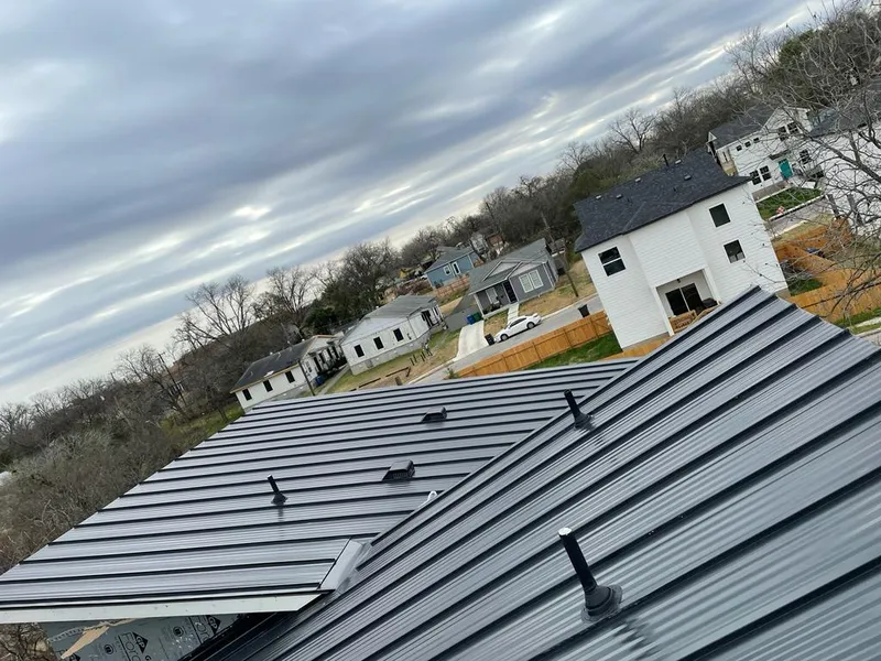 Standing seam metal roof panels with vents for Skylight Repair in Birdsboro